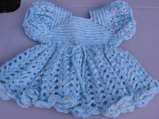 pletené detské šaty
